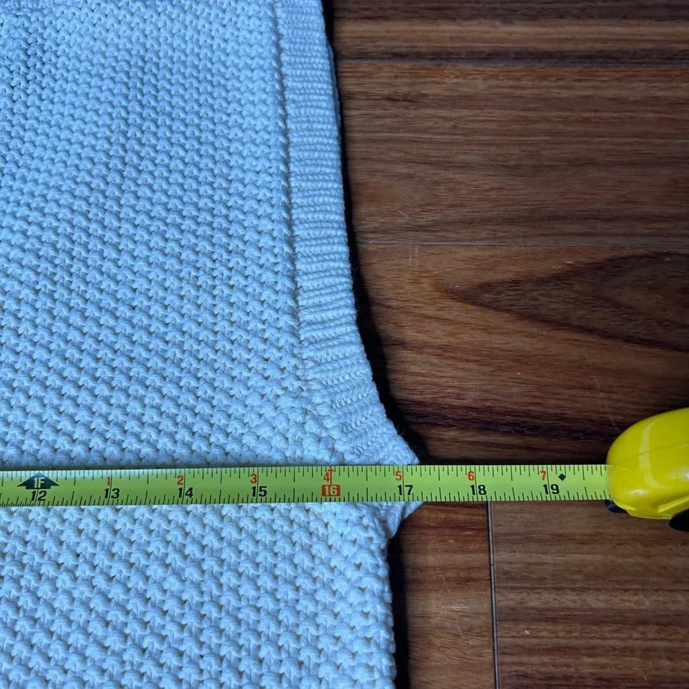 Herman Geist Hand Knit Cable Knit‎ Sleeveless Sweater Vest Top Womens